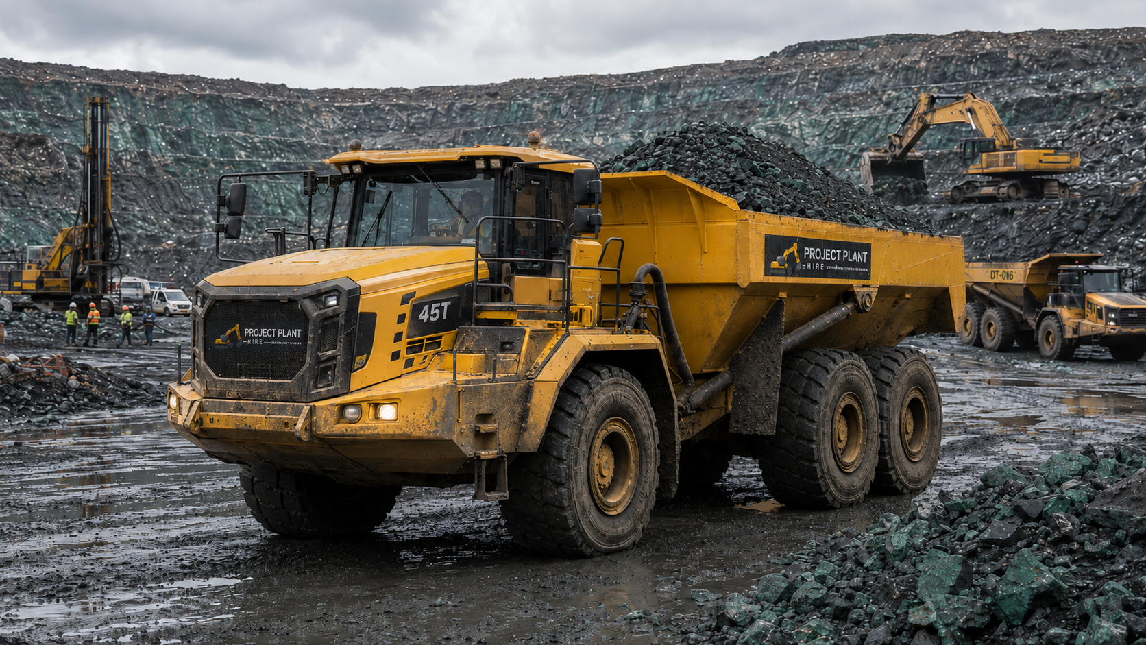 45 Ton ADT Hire