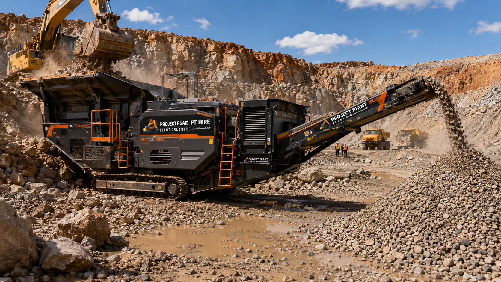 Impact Crusher Hire South Africa - Project Plant Hire