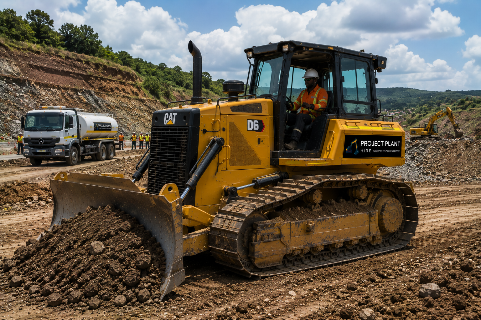 D6 Class Dozer Hire