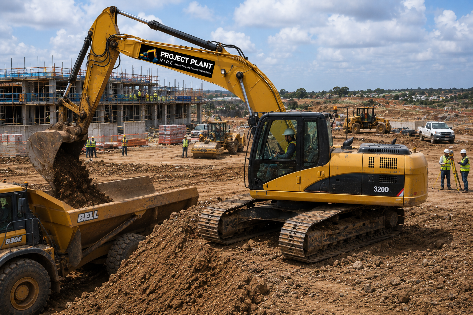 20 Ton Excavator Hire