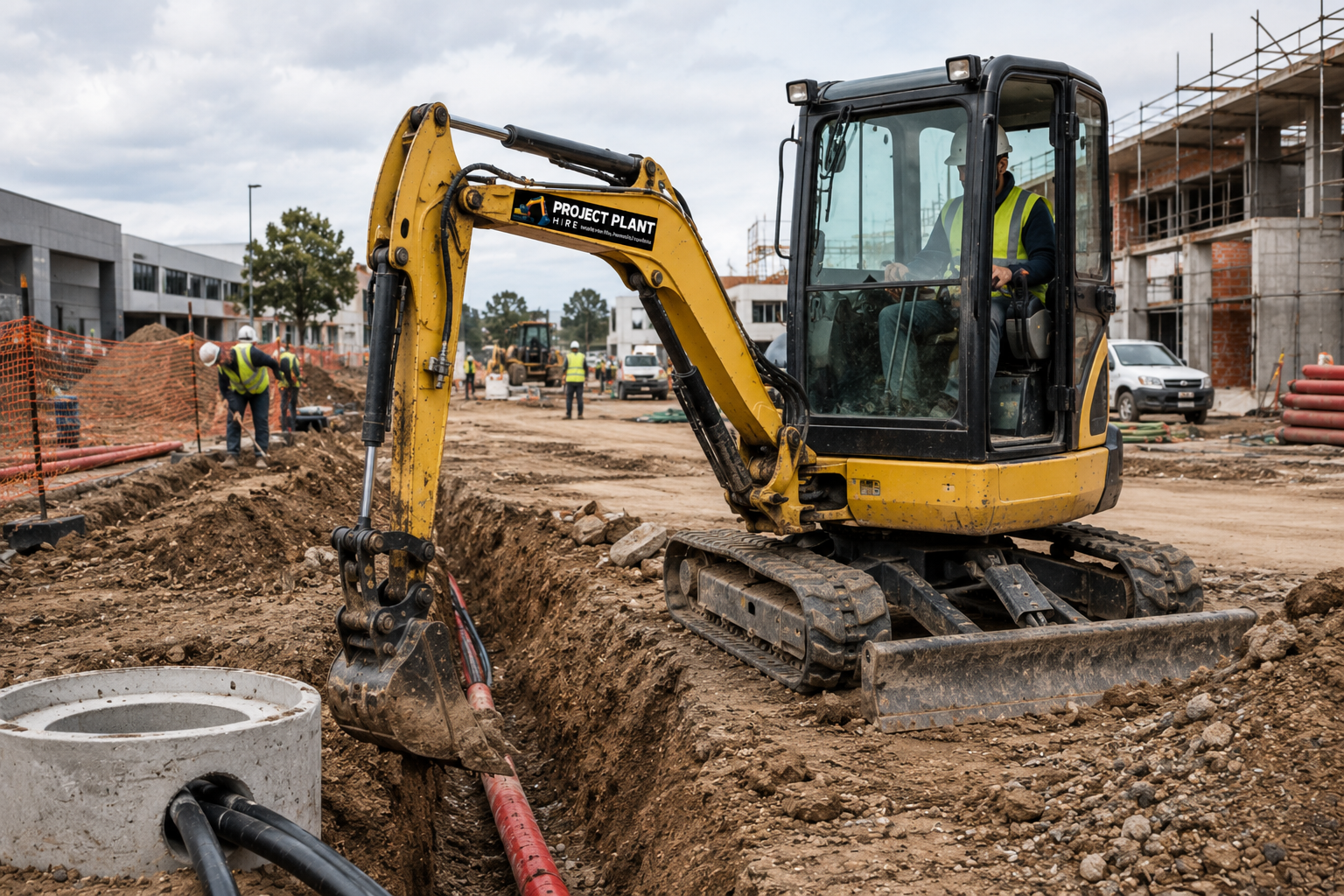 5 Ton Mini Excavator