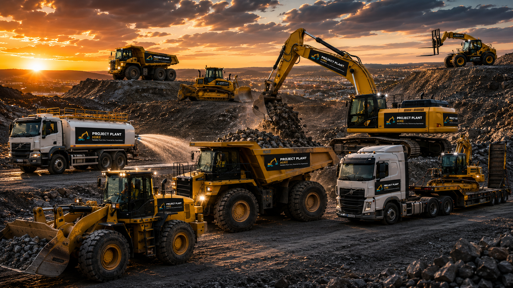 About Us for plant hire on South African construction, mining and earthmoving projects