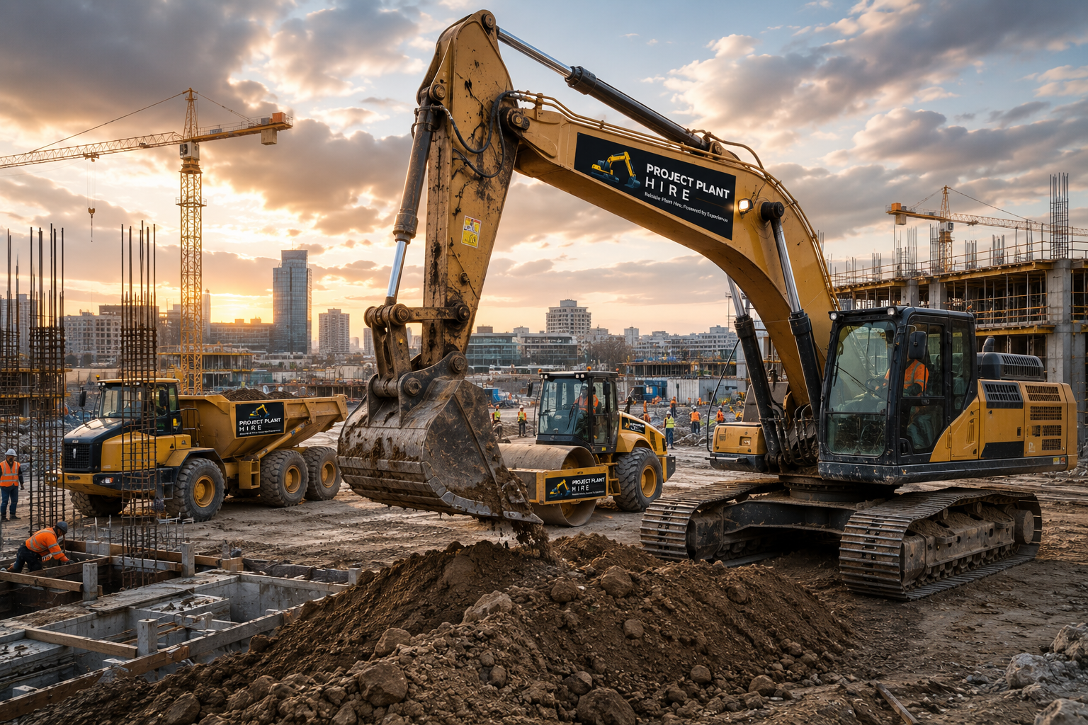 Civil Construction equipment hire