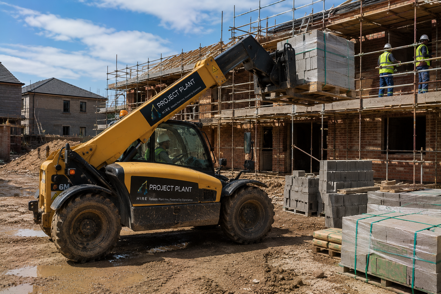 6m Telehandler Hire - Project Plant Hire