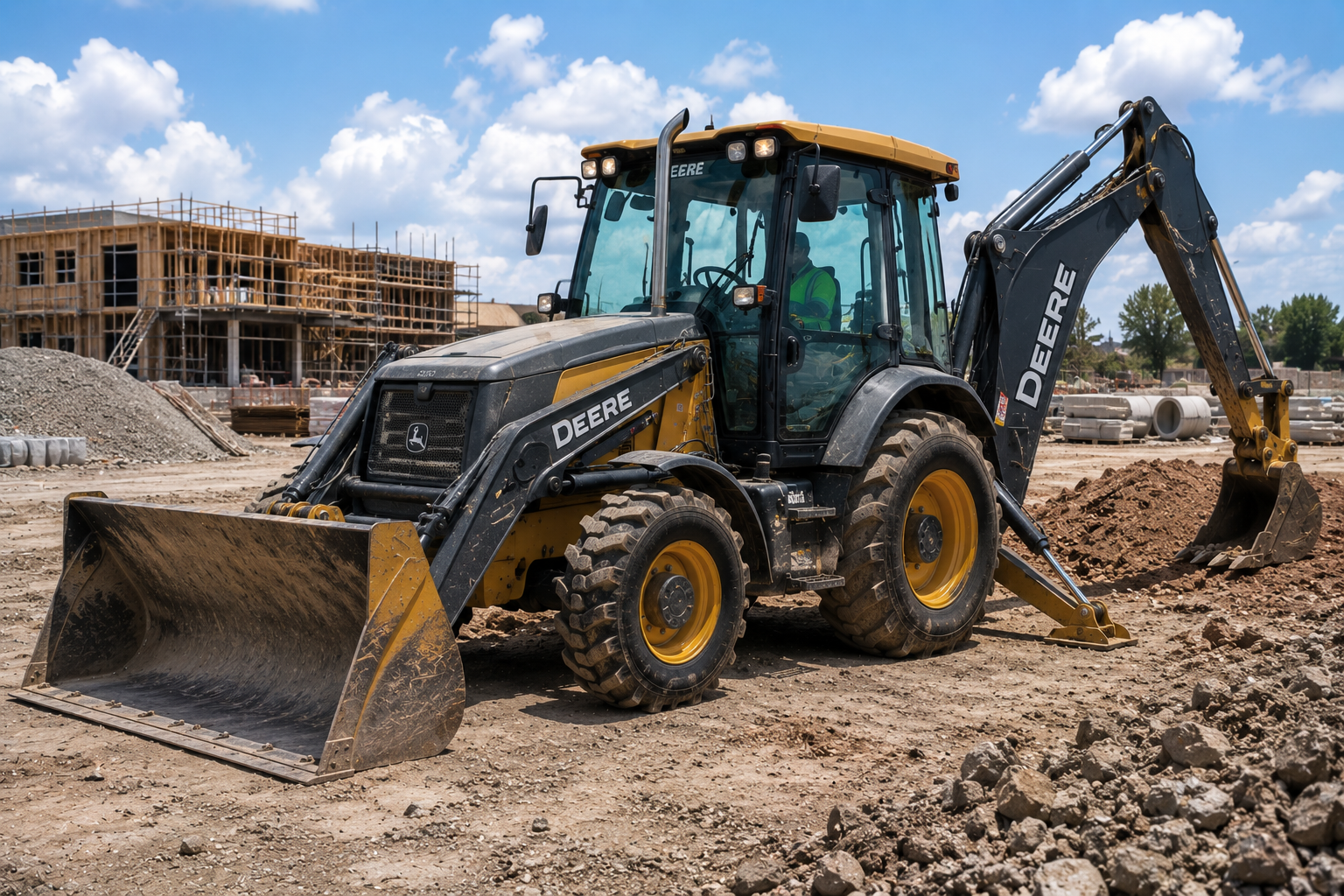 Extendahoe TLB Hire South Africa - Project Plant Hire
