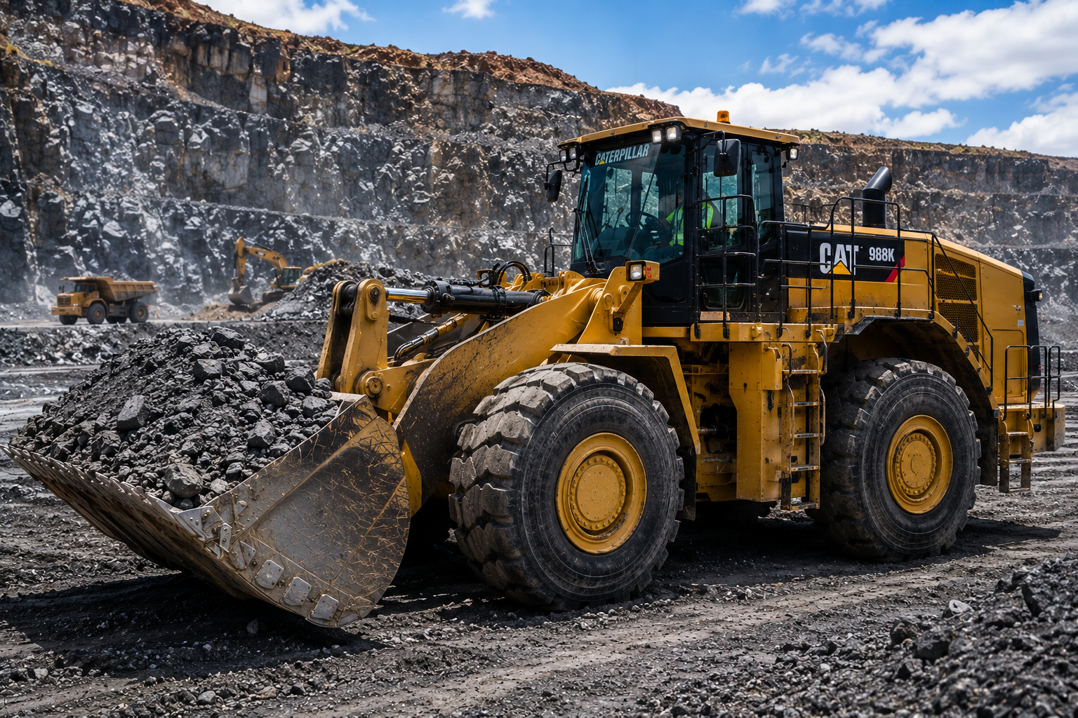 Front end loader hire equipment category